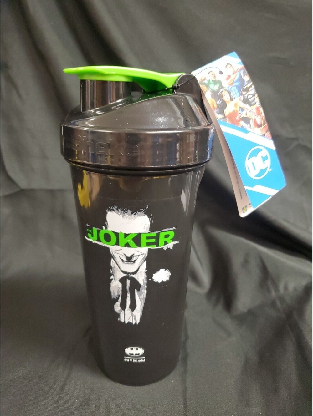Smartshake Lite Justice League The Joker Protein Shaker Bottle 800ml/27oz NEW